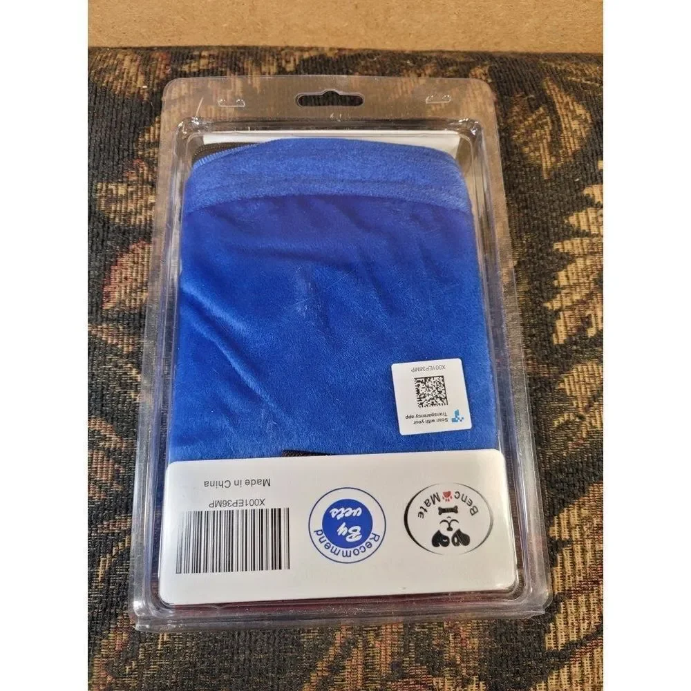 Bencmate Blue Protective Inflatable Dog E-Collar- Size L- NIP
